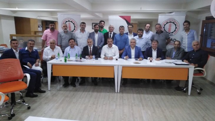 Rektör Karadağ Tanışma Toplantımıza Katıldı