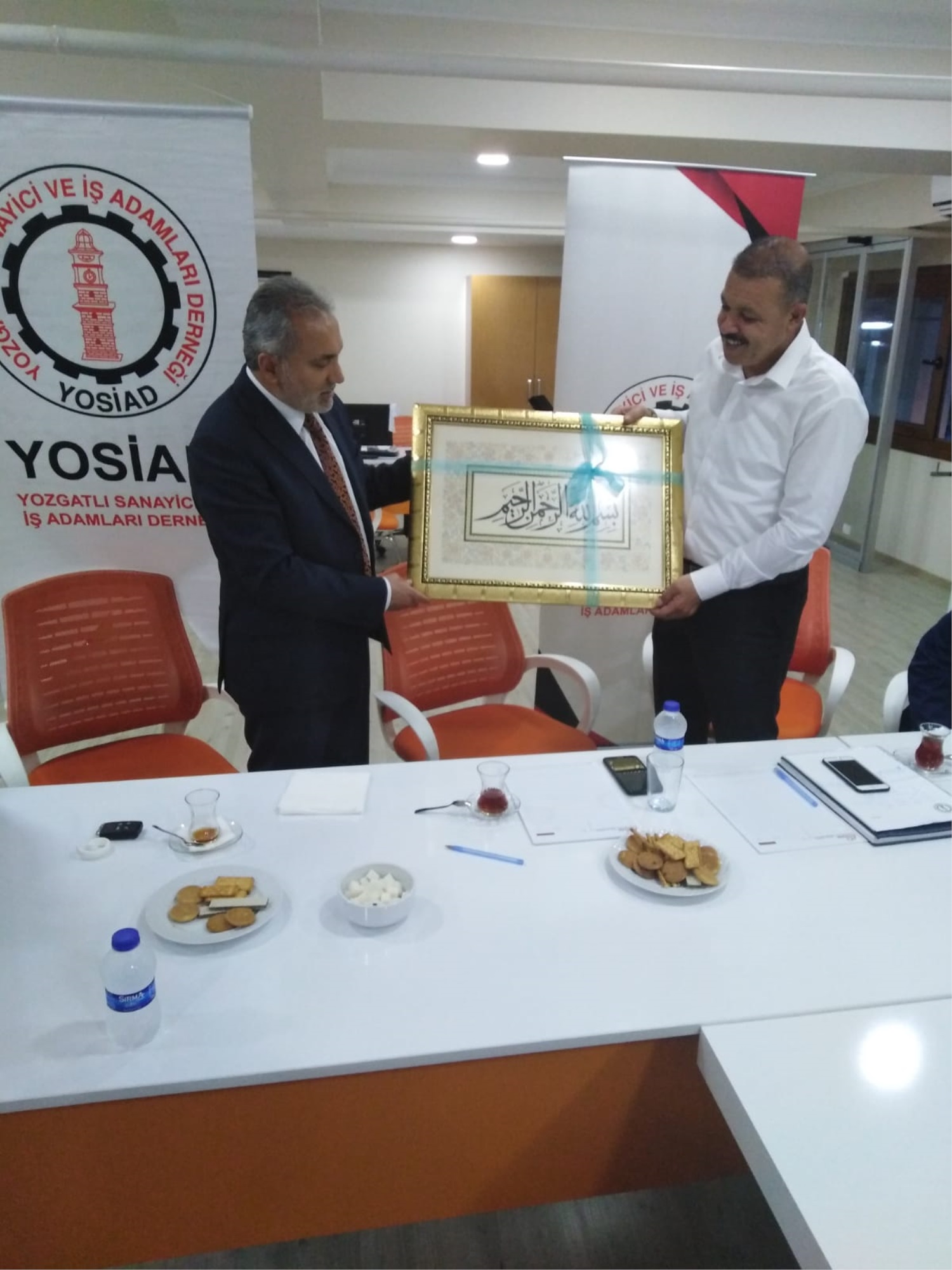 Rektör Karadağ Tanışma Toplantımıza Katıldı