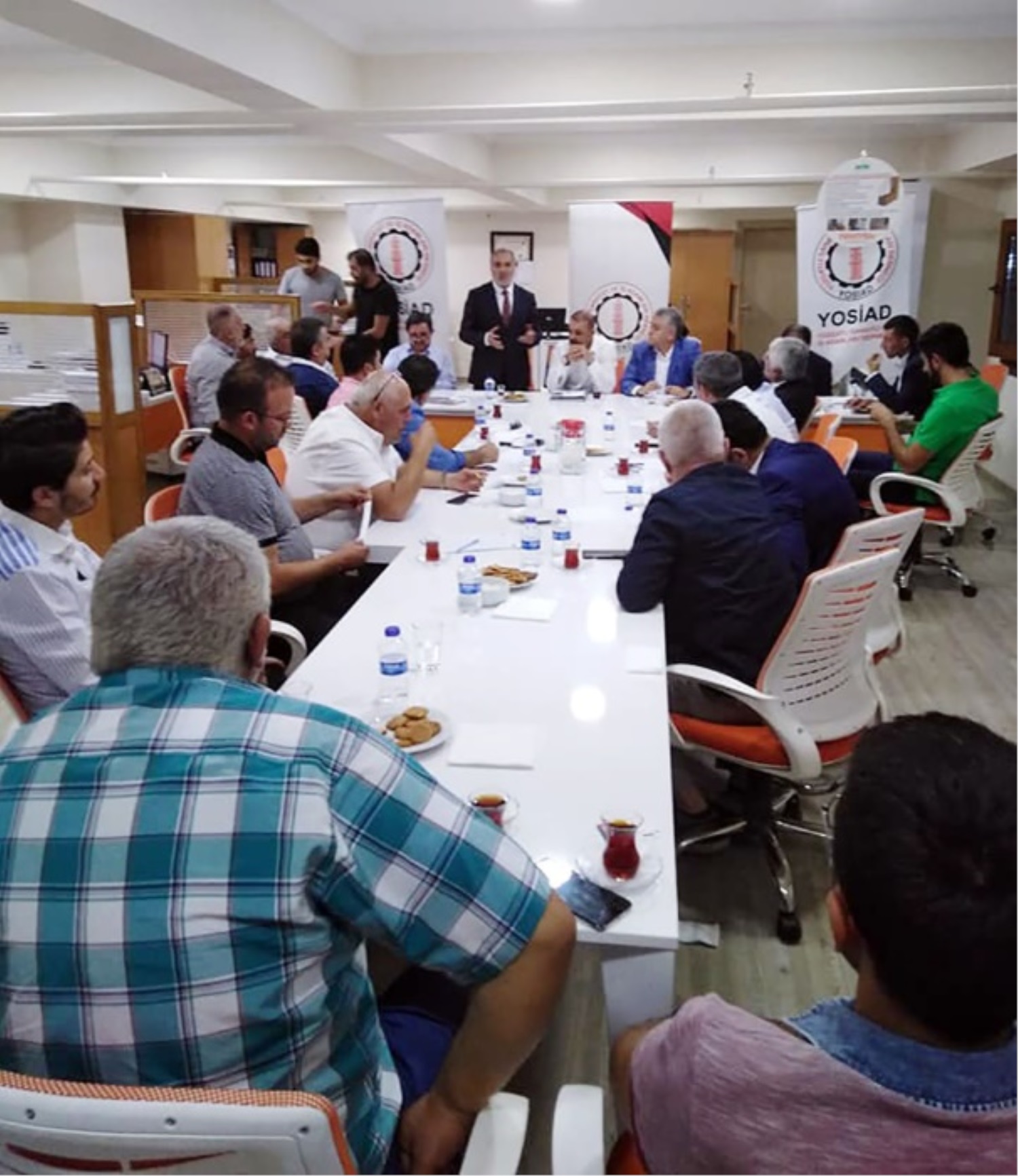 Rektör Karadağ Tanışma Toplantımıza Katıldı