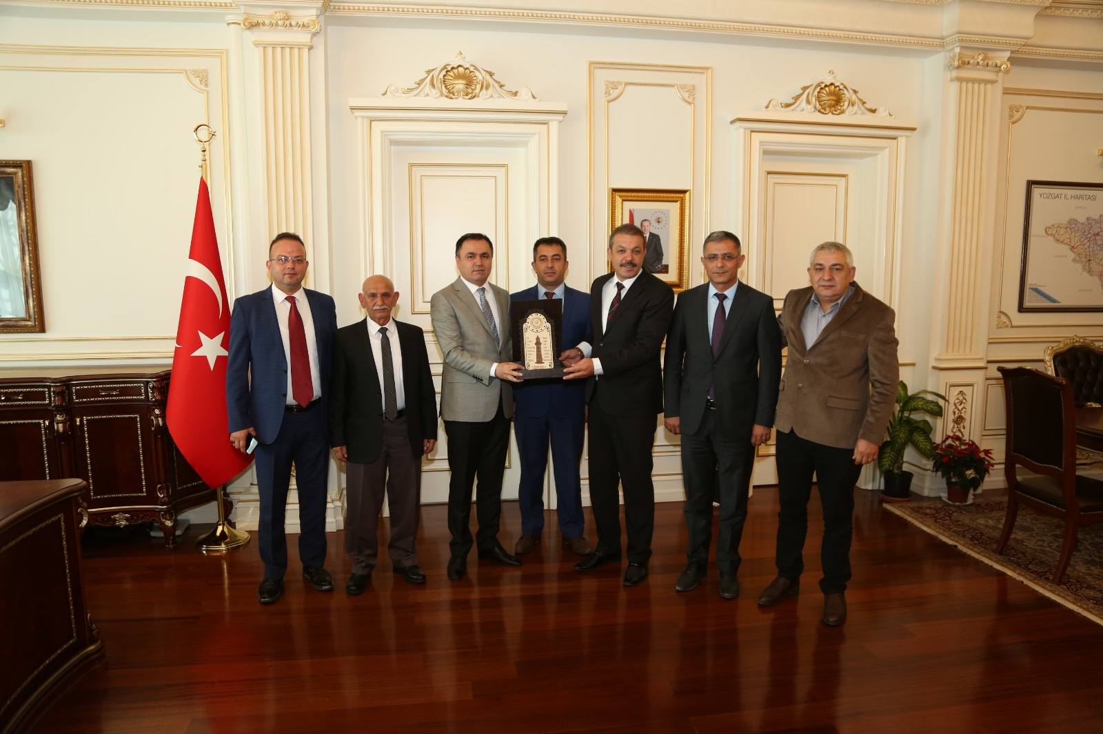 YOSİAD Yönetimi Yozgat'ta Bir Dizi Ziyarette Bulundu