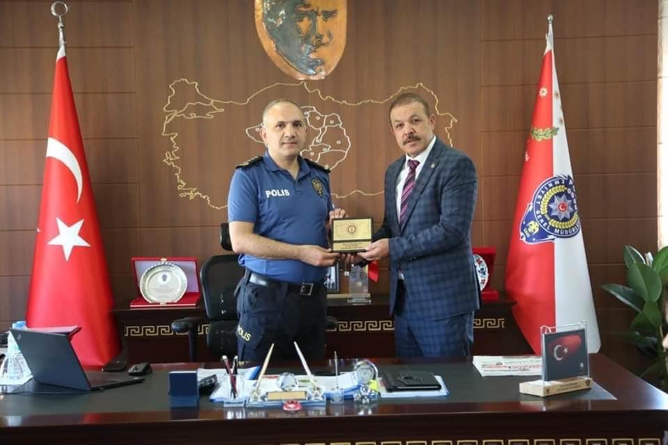 Yozgat Emniyet Müdürü Recep Tecimer'e Hayırlı Olsun Ziyaretimiz